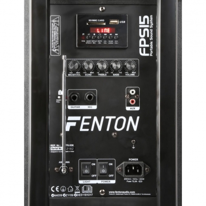 Fenton FPS15 Mobiel Geluidssysteem 15" 