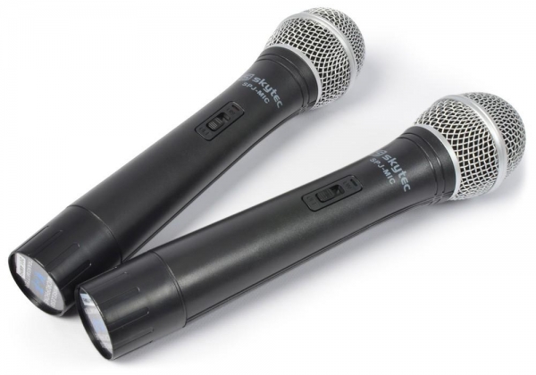 500W Mobiele Geluidsinstallatie incl. draadloze microfoons en MP3