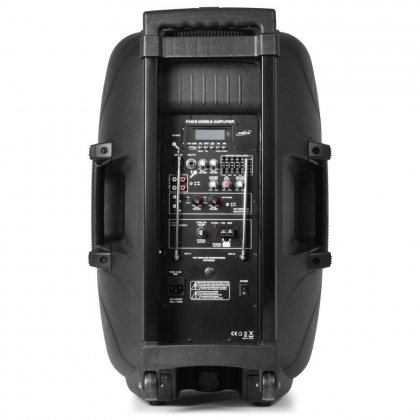 Mobiele Geluidsinstallatie ABS 15" 2 VHF/USB/MP3