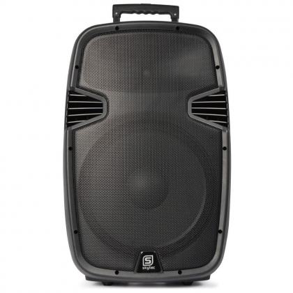 Mobiele Geluidsinstallatie ABS 15" 2 VHF/USB/MP3