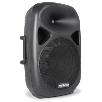 SPS152 Actieve Speaker 15" SD/USB/MP3/BT met Standaard