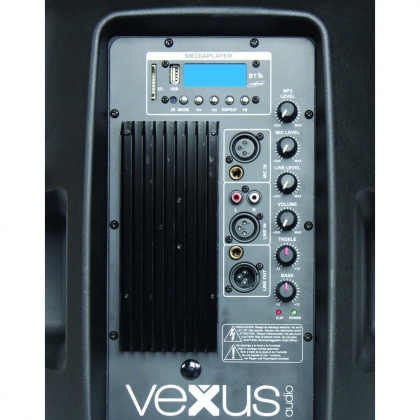 Hi-End Actieve Speaker 12" 600W USB/SD