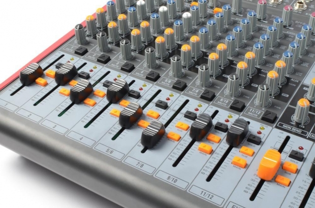 PDM-S1203 Stage Mixer 12-Kanaals DSP/MP3- USB IN/UIT