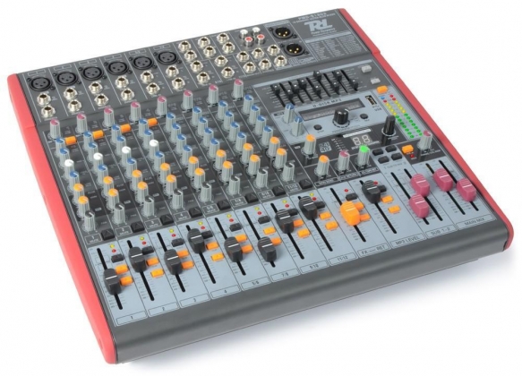PDM-S1203 Stage Mixer 12-Kanaals DSP/MP3- USB IN/UIT