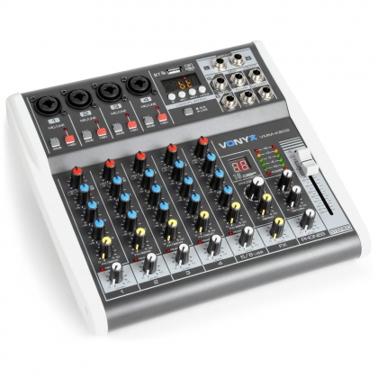 VMM-K602 6-Kanaals Muziek Mixer met DSP