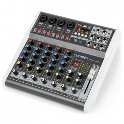VMM-K602 6-Kanaals Muziek Mixer met DSP