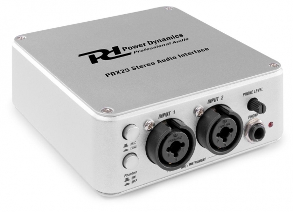 PDX USB AUDIO INTERFACE 2 CHANNEL