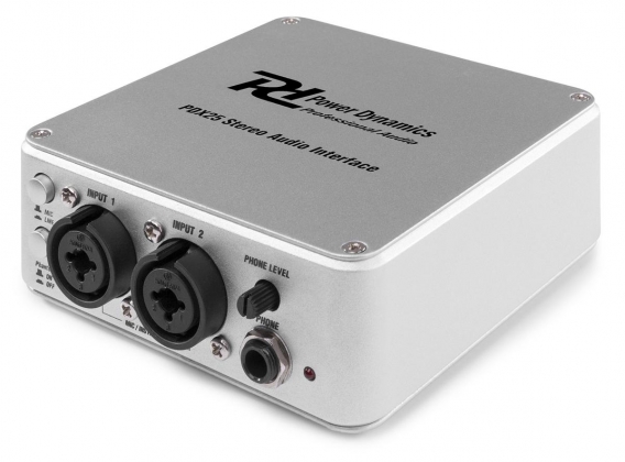 PDX USB AUDIO INTERFACE 2 CHANNEL