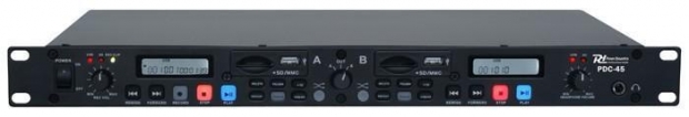 PDC-45 1U Dubbele Speler USB/SD REC