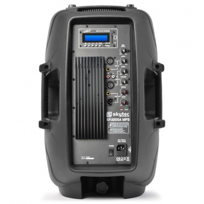 SPJ-1200A MP3 Hi-End Actieve Speaker 12" 600W