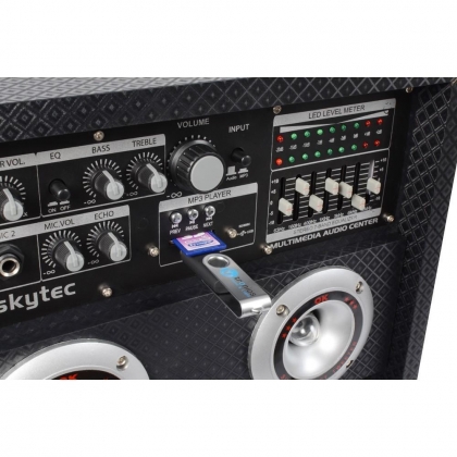KA-12 Actieve Speakerset 12" USB/RGB LED 1200W