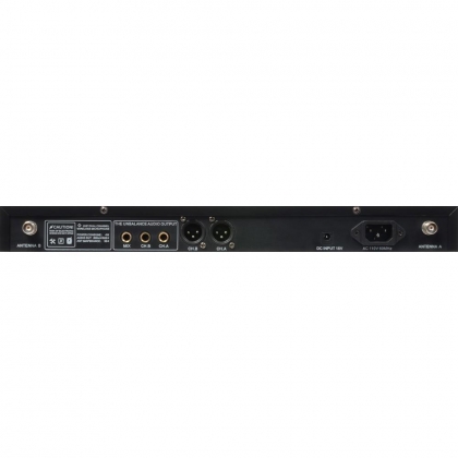 2x 16-Kanaals UHF Draadloos Microfoonsysteem True Diversity Combi