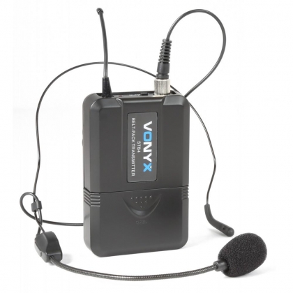 WM73C 2-Kanaals UHF Draadloos Microfoonsysteem