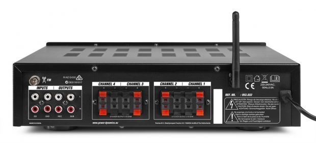 PV240BT 4-ZONE AUDIO AMPLIFIER SYSTEM