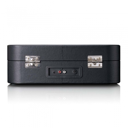 Retro Bluetooth® platenspeler met ingebouwde luidsprekers Zwart