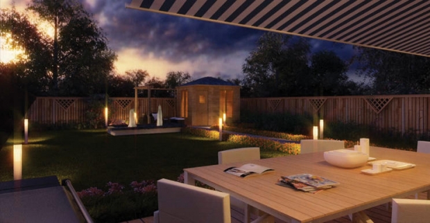 Tuin stekkerdoos dimmer/schakelaar