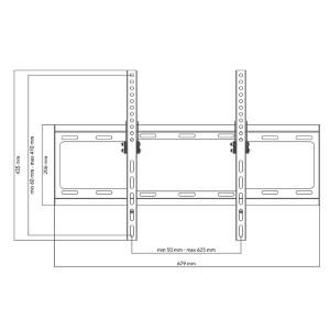 TV wandbeugel WM2611 One For All 32-84 Inch 100KG