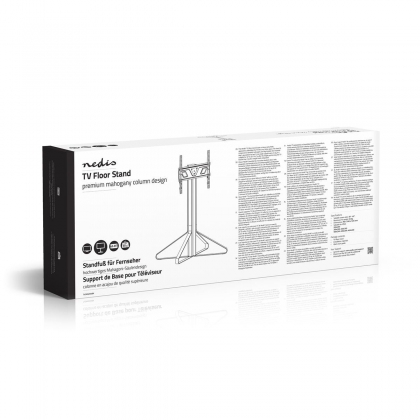 TV Vloerstandaard | 43 - 65 " | Maximaal schermgewicht: 35 kg | Fixed Design | Aanpasbare vooraf ingestelde hoogtes | Aluminium / Staal | Zwart