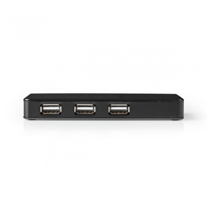 USB-Hub | USB-A Male | USB-A Female | 7-Poorts poort(en) | USB 2.0 | Netvoeding / USB Gevoed | 7x USB
