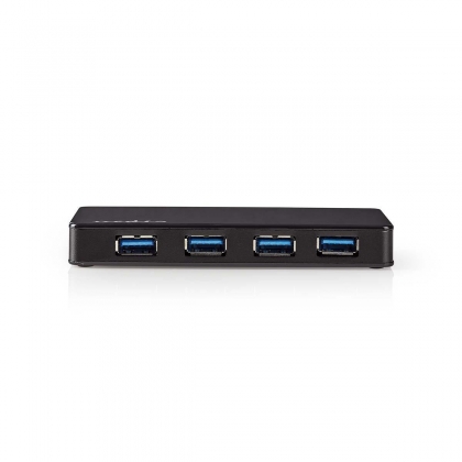 USB-Hub | 4-Poorts | USB 3.0 | Netvoeding / USB Gevoed | 4x USB