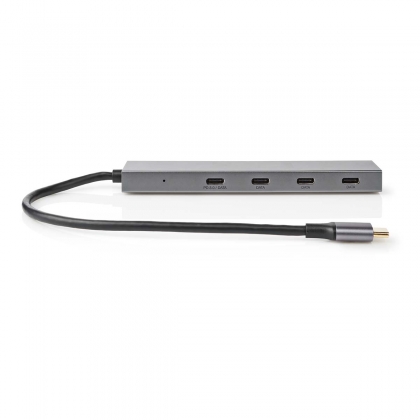 USB-Hub | USB-C™ 3.2 | 4-Poorts | 10 Gbps