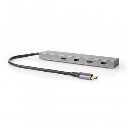 USB-Hub | USB-C™ 3.2 | 4-Poorts | 10 Gbps