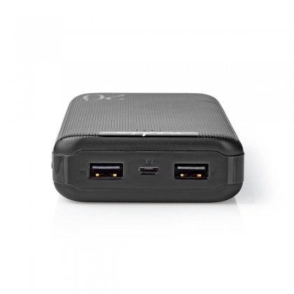 Powerbank | 20000 mAh | 1x 3.0 + 1x 2.1 + 1x 1.0 A | Outputs: 3 | Output: 1x USB-C™ / 2x USB-A | Inputs: 1x Micro USB / 1x USB-C™ | Lithium-Polymeer