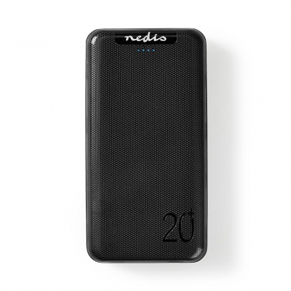 Powerbank | 20000 mAh | 1x 3.0 + 1x 2.1 + 1x 1.0 A | Outputs: 3 | Output: 1x USB-C™ / 2x USB-A | Inputs: 1x Micro USB / 1x USB-C™ | Lithium-Polymeer