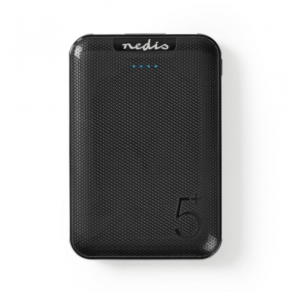 Powerbank | 5000 mAh | 2x 1.0 A | Outputs: 2 | Output: 2x USB-A | Inputs: 1x Micro USB | Lithium-Polymeer