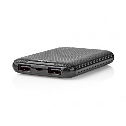 Powerbank | 5000 mAh | 2x 1.0 A | Outputs: 2 | Output: 2x USB-A | Inputs: 1x Micro USB | Lithium-Polymeer