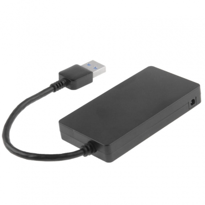 USB 3.0 HUB 4 POORTS ULTRA DUN
