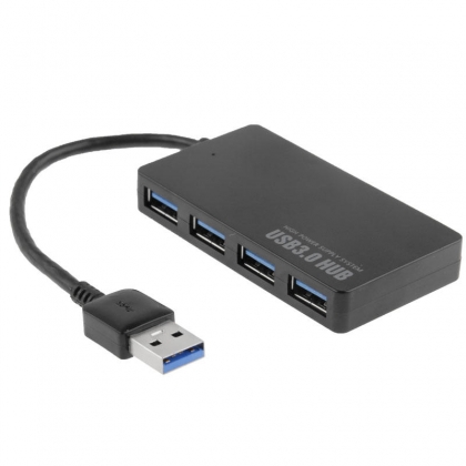 USB 3.0 HUB 4 POORTS ULTRA DUN
