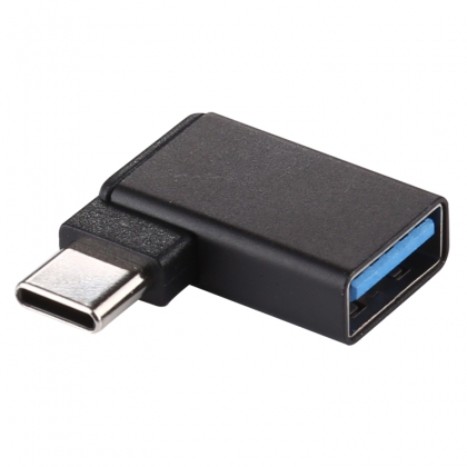 USB-Adapter Haaks 90° | USB-C Male | USB-A 3.0 Female