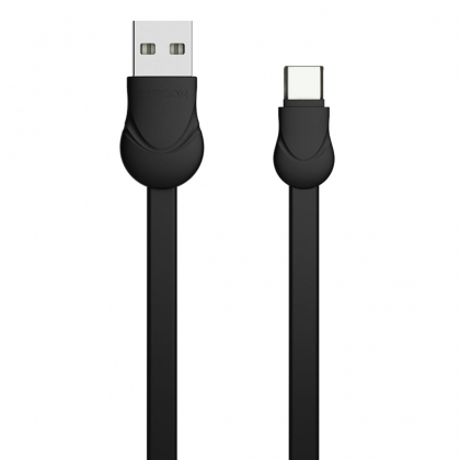 FLATCABLE 1M USB 2.0 C  - USB A MALE