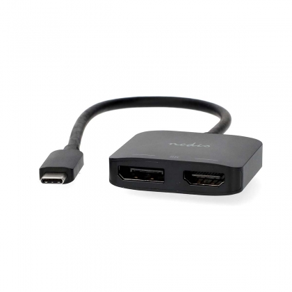 USB-C™ Multi-monitor adapter naar 1 x HDMI en 1 x DisplayPort