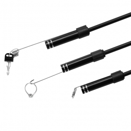 Waterproof USB-/ USB-C / micro-USB Endoscoop met LED verlichting