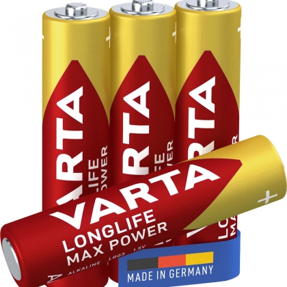 Alkaline Batterij AAA 1.5 V Max Tech 4-Blister