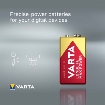 Longlife Max Power 9V 1-Blister