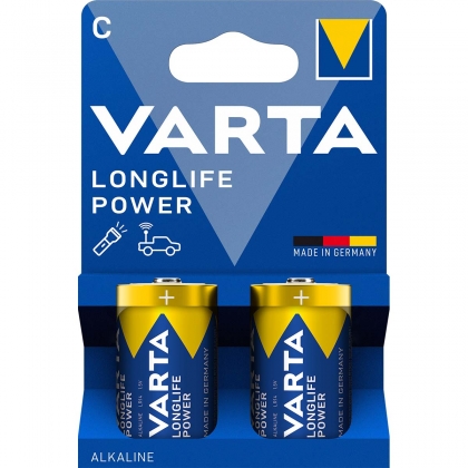 Alkaline Batterij C 1.5 V High Energy 2-Blister