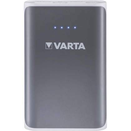 Draagbare Powerbank 6000 mAh Grijs