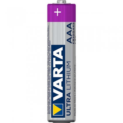 Lithium Batterij AAA 4-Blisterkaart