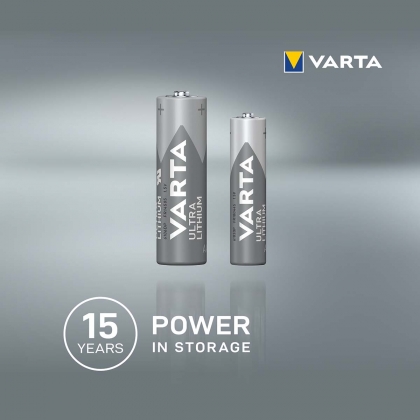 Lithium Batterij AAA 4-Blisterkaart