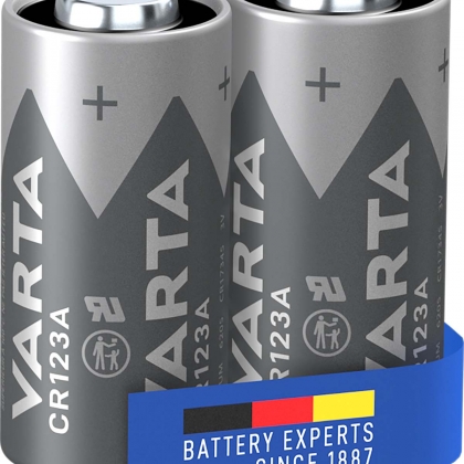 Lithium Batterij CR123A 3 V 2-Blister