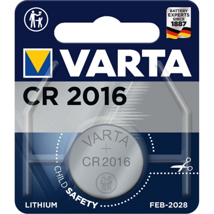 Lithium Knoopcel Batterij CR2016 3 V 1-Blister