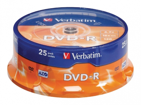 VERBATIM DVD-R 4.7 GB 25 St