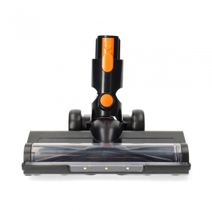 Steelstofzuiger | 130 W | 25.9 VAC | Gemotoriseerde Borstel met Geïntegreerde Verlichting | 10000 Pa | HEPA-luchtfilter | Oranje / Zwart