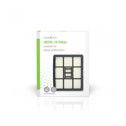 HEPA-Vervangingsfilter | Vervanging voor: Nedis® | Wit / Zwart