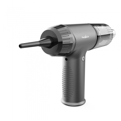 Handstofzuiger | Luchtblazer | 90 W | Oplaadbaar | Droog / Nat | Li-Ion | Zwart