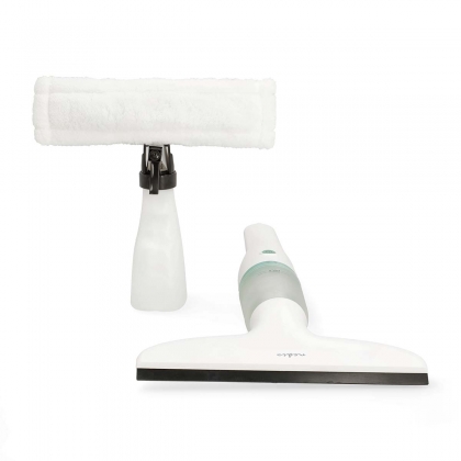 Electrische Ruitenreiniger | 12 W | 1200 Pa | Inhoud Reservoir Vuil Water: 60 ml | Afneembare vuilwatertank | Groen / Wit