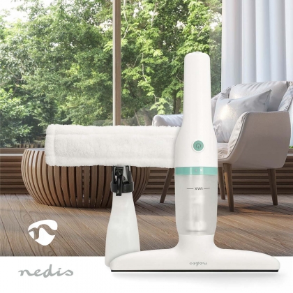 Electrische Ruitenreiniger | 12 W | 1200 Pa | Inhoud Reservoir Vuil Water: 60 ml | Afneembare vuilwatertank | Groen / Wit